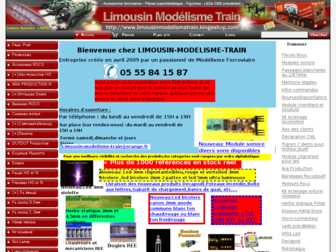 limousinmodelismetrain.kingeshop.com website preview