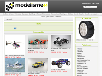 modelisme44.com website preview