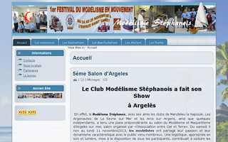 modelisme-stephanois.org website preview