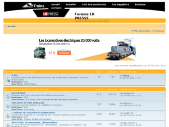 forum.e-train.fr website preview