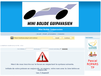 mbg-guipavas.forumgratuit.org website preview