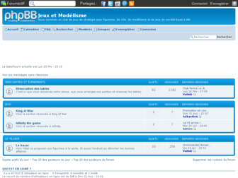 jeuxetmodelisme.forumactif.org website preview
