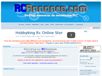 rcannonce.com website preview