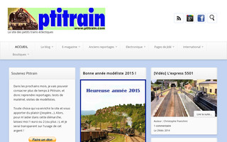 ptitrain.com website preview