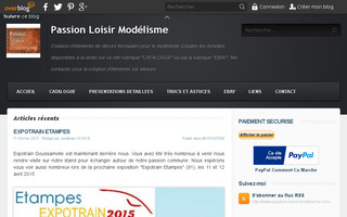 passion-loisir-modelisme.com website preview