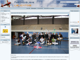 aeroleucatois.free.fr website preview