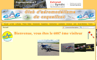 aeromodelisme-albert.fr website preview
