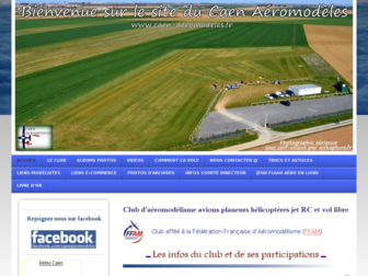 caen-aeromodeles.fr website preview