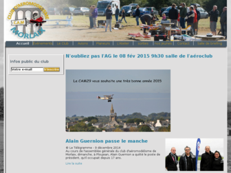 aeromodelisme-morlaix.fr website preview