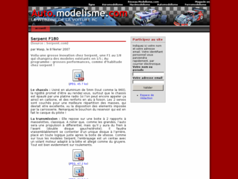 auto.modelisme.com website preview