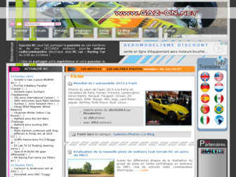 gaz-on.net website preview
