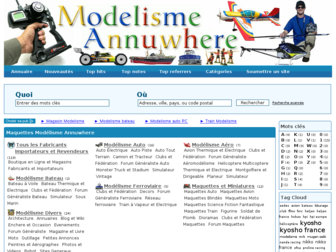 modelisme.annuwhere.fr website preview
