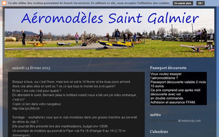 aeromodelessaintgalmier.blogspot.com website preview