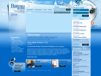 bateaumodele.com website preview