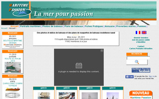 maritimepassion.fr website preview