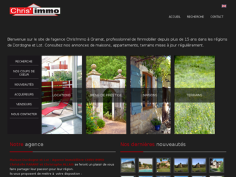 chrisimmo.fr website preview