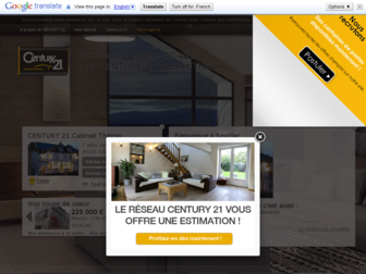 century21-theron-souillac.com website preview