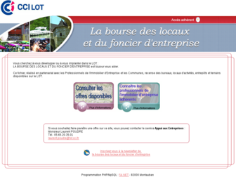 bourse-immobilier-lot.fr website preview