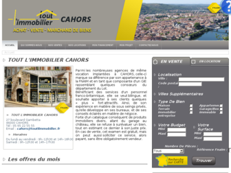 toutlimmobiliercahors.fr website preview