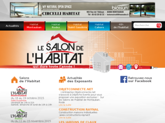 salonshabitat.fr website preview
