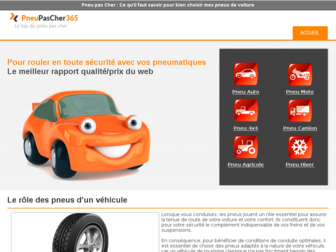 pneu-pas-cher-365.fr website preview