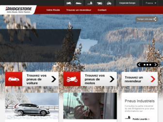 bridgestone.fr website preview