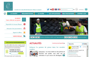 aliapur.fr website preview