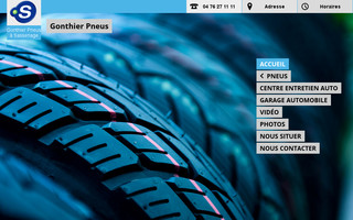 gonthierpneus.com website preview
