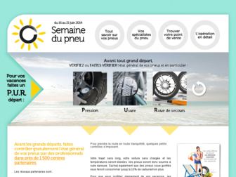 semainedupneu.com website preview