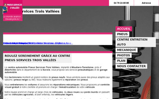 pneus-tarentaise.fr website preview