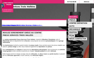 pneus-tarentaise.fr website preview