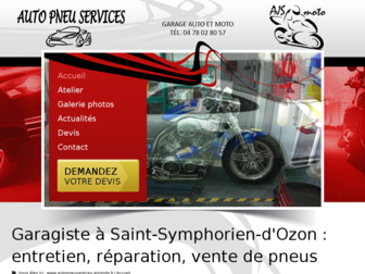 autopneuservices-ajsmoto.fr website preview