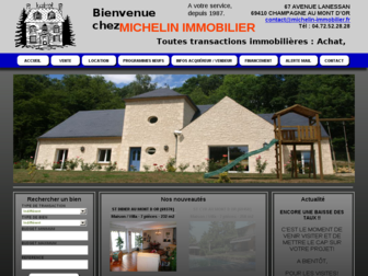 michelin-immobilier.com website preview