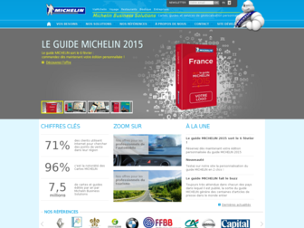 business-solutions.travel.michelin.fr website preview