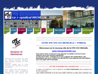 cfecgcmichelin.org website preview