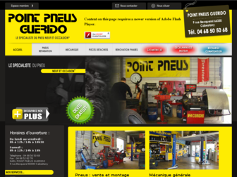 point-pneus-guerido.com website preview