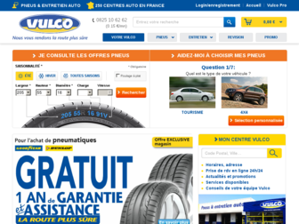 vulco.fr website preview
