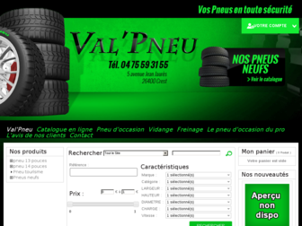 val-pneu.fr website preview