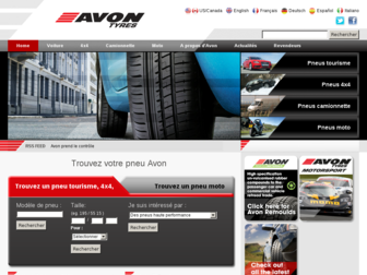 avontyres.fr website preview