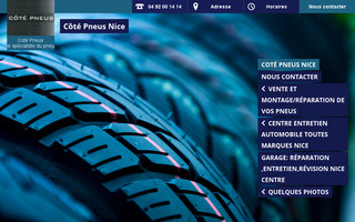 cote-pneus-nice.fr website preview