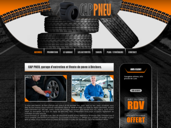 cap-pneu.fr website preview