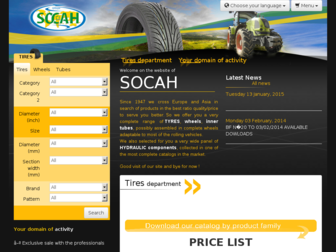 socah.fr website preview