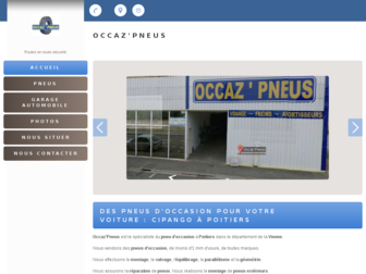 occaz-pneus-poitiers.fr website preview