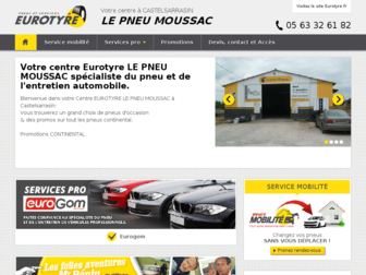 castelsarrasin-pneus.eurotyre.fr website preview
