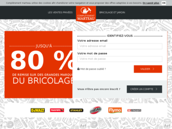 completement-marteau.com website preview