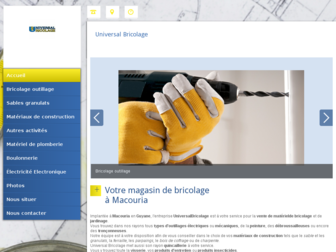 universal-bricolage.com website preview