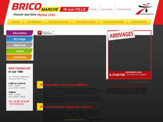 bricomarche-issurtille.fr website preview