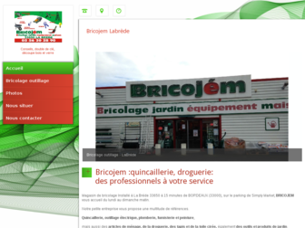 bricolage-la-brede.fr website preview