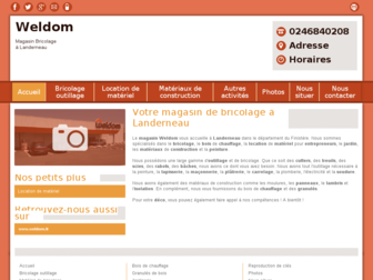 bricolage-landerneau.fr website preview