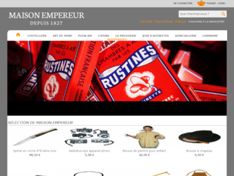 empereur.fr website preview